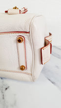 Load image into Gallery viewer, Coach 1941 Rogue Satchel in Chalk with Honey Suede - Barrel Bag Coach 86857