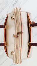 Load image into Gallery viewer, Coach 1941 Rogue Satchel in Chalk with Honey Suede - Barrel Bag Coach 86857