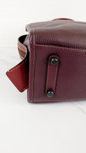 Load image into Gallery viewer, Coach 1941 Rogue 31 in Oxblood Pebble Leather Red Suede Lining Satchel Handbag - Coach 38124