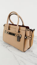 Load image into Gallery viewer, Coach Swagger 27 in Beechwood Glovetanned Leather with Link Detail - Coach 21351