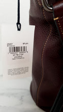 Load image into Gallery viewer, Coach 1941 Duffle Bag in Oxblood Pebble Leather with Zip Top - Crossbody bag - Coach 29257