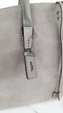 Load image into Gallery viewer, Coach 1941 Cooper Carryall Bag in Heather Grey Suede & Leather Lining - Crossbody Handbag Tote - Coach 22822