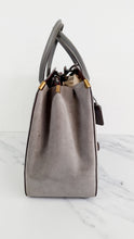 Load image into Gallery viewer, Coach 1941 Cooper Carryall Bag in Heather Grey Suede & Leather Lining - Crossbody Handbag Tote - Coach 22822