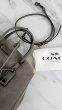 Load image into Gallery viewer, Coach 1941 Cooper Carryall Bag in Heather Grey Suede & Leather Lining - Crossbody Handbag Tote - Coach 22822
