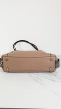 Load image into Gallery viewer, Coach Edie 31 in Stone Taupe with Genuine Snakeskin Colorblock Pebble Leather - Shoulder Bag Coach 57670