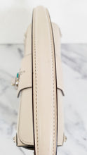 Load image into Gallery viewer, Coach Page Shoulder Bag in Chalk Smooth Leather With Western Rivets and Snakeskin - Crossbody Bag Handbag - Coach 86731