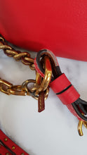 Load image into Gallery viewer, Coach 1941 Mini Duffle 12 Bag in Red smooth Glovetanned Leather with Zip Top & Border Rivets- Crossbody bag - Coach 32880