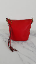 Load image into Gallery viewer, Coach 1941 Mini Duffle 12 Bag in Red smooth Glovetanned Leather with Zip Top & Border Rivets- Crossbody bag - Coach 32880