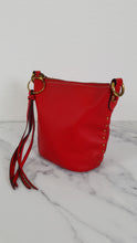 Load image into Gallery viewer, Coach 1941 Mini Duffle 12 Bag in Red smooth Glovetanned Leather with Zip Top & Border Rivets- Crossbody bag - Coach 32880
