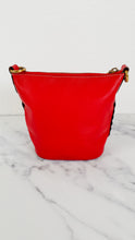Load image into Gallery viewer, Coach 1941 Mini Duffle 12 Bag in Red smooth Glovetanned Leather with Zip Top & Border Rivets- Crossbody bag - Coach 32880