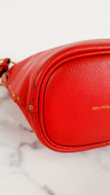 Load image into Gallery viewer, Coach 1941 Mini Duffle 12 Bag in Red smooth Glovetanned Leather with Zip Top & Border Rivets- Crossbody bag - Coach 32880