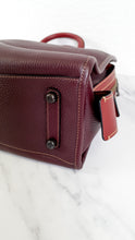 Load image into Gallery viewer, Coach 1941 Rogue 31 in Oxblood Pebble Leather With Red Suede Lining - Satchel Handbag - Coach 38124
