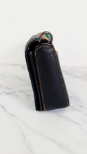 Load image into Gallery viewer, Coach 1941 Dinky Crossbody Bag With Varsity Patchwork Leather & Suede in Black, Green, Blue & Tan - Coach 54540