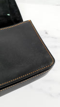 Load image into Gallery viewer, Coach 1941 Dinky Crossbody Bag With Varsity Patchwork Leather & Suede in Black, Green, Blue & Tan - Coach 54540