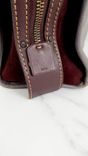 Load image into Gallery viewer, Coach 1941 Rogue 31 in Heather Grey Pebbled Leather with Oxblood Suede Sides Colorblock - Satchel Handbag - Coach 23755