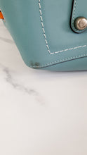 Load image into Gallery viewer, Coach 1941 Rogue Tote Bag With Links in Steel Blue Smooth Leather Handbag Shoulder Bag - Coach 86809