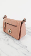 Load image into Gallery viewer, Coach Lex Small Flap Bag in Signature Debossed Patent Leather in Blush Pink - Crossbody Bag Shoulder Bag - Coach F22292