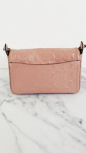 Load image into Gallery viewer, Coach Lex Small Flap Bag in Signature Debossed Patent Leather in Blush Pink - Crossbody Bag Shoulder Bag - Coach F22292