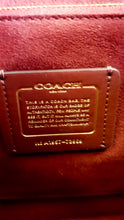 Load image into Gallery viewer, Coach Parker 32 Tophandle Carryall in Black Crossgrain & Smooth Leather with Snakeskin Details - Handbag Exotic Crossbody Bag - Coach 73969
