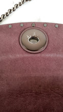 Load image into Gallery viewer, Coach Parker 18 in Signature Canvas With Tea Rose Turnlock, Border Rivets, Snakeskin Detail & Metallic Leather - Shoulder Bag Crossbody Bag Champagne Platinum Beige - Coach 39680
