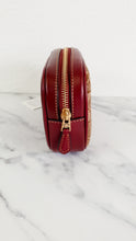Load image into Gallery viewer, Coach 1941 Belt Bag Camera Bag in Signature & Burgundy Smooth Leather - Coach 50728