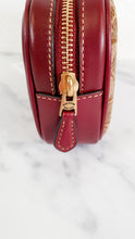 Load image into Gallery viewer, Coach 1941 Belt Bag Camera Bag in Signature & Burgundy Smooth Leather - Coach 50728