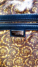 Load image into Gallery viewer, Versace Vanitas Baroque Quilted Velvet Tote With Snakeskin Handles - Black Handbag Shoulder Bag Work Bag with Medusa Charm