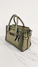 Load image into Gallery viewer, Coach Swagger 27 in Dark Green Burnished Leather - Handbag Shoulder Bag - Coach 38372