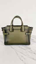 Load image into Gallery viewer, Coach Swagger 27 in Dark Green Burnished Leather - Handbag Shoulder Bag - Coach 38372