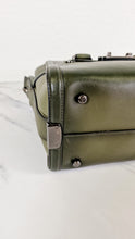 Load image into Gallery viewer, Coach Swagger 27 in Dark Green Burnished Leather - Handbag Shoulder Bag - Coach 38372