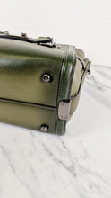Load image into Gallery viewer, Coach Swagger 27 in Dark Green Burnished Leather - Handbag Shoulder Bag - Coach 38372