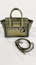 Load image into Gallery viewer, Coach Swagger 27 in Dark Green Burnished Leather - Handbag Shoulder Bag - Coach 38372