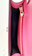 Load image into Gallery viewer, Prada Elektra Crossbody Shoulder Bag in Pink Saffiano Leather & Smooth Leather With Studs - Clutch Rivets Flap Bag - Prada 1BD121