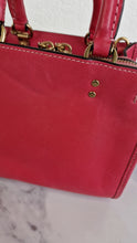 Load image into Gallery viewer, Coach 1941 Rogue 17 in Bright Carmine Red Pink Original Natural Leather - Handbag Mini Bag Crossbody Bag - Coach C3870