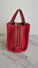 Load image into Gallery viewer, Coach 1941 Rogue 17 in Bright Carmine Red Pink Original Natural Leather - Handbag Mini Bag Crossbody Bag - Coach C3870