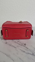 Load image into Gallery viewer, Coach 1941 Rogue 17 in Bright Carmine Red Pink Original Natural Leather - Handbag Mini Bag Crossbody Bag - Coach C3870