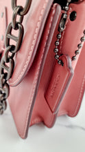 Load image into Gallery viewer, Coach Beat Shoulder Bag 18 in Vintage Pink Melon Smooth Leather Flap Bag Handbag - Coach C0753