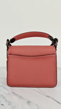 Load image into Gallery viewer, Coach Beat Shoulder Bag 18 in Vintage Pink Melon Smooth Leather Flap Bag Handbag - Coach C0753