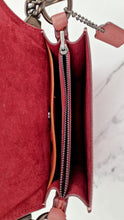 Load image into Gallery viewer, Coach Beat Shoulder Bag 18 in Vintage Pink Melon Smooth Leather Flap Bag Handbag - Coach C0753