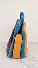 Load image into Gallery viewer, Coach 1941 Bandit Hobo 39 Bag in Goldenrod Yellow, Blue & Oxblood Pebble Leather - 2 in 1 handbag - Coach 10736
