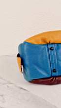 Load image into Gallery viewer, Coach 1941 Bandit Hobo 39 Bag in Goldenrod Yellow, Blue & Oxblood Pebble Leather - 2 in 1 handbag - Coach 10736