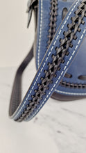Load image into Gallery viewer, Coach 1941 Saddle 23 in Prussian Blue With Whiplash Black Detail - Crossbody Bag - Coach 58124