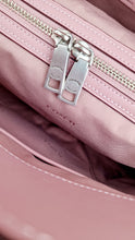 Load image into Gallery viewer, Coach Mercer Satchel 30 in Dusty Rose Pink with Tooled Leather Tea Roses - Floral Crossbody Bag Handbag - Coach 12031