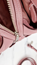 Load image into Gallery viewer, Coach Mercer Satchel 30 in Dusty Rose Pink with Tooled Leather Tea Roses - Floral Crossbody Bag Handbag - Coach 12031