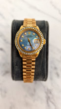 Load image into Gallery viewer, Rolex 18k Yellow Gold 28mm Lady President Datejust Diamond Bezel Tahitian MOP Diamond Dial Automatic Movement Mother of Pearl Watch - Rolex 6917