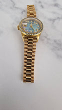 Load image into Gallery viewer, Rolex 18k Yellow Gold 28mm Lady President Datejust Diamond Bezel Tahitian MOP Diamond Dial Automatic Movement Mother of Pearl Watch - Rolex 6917