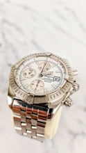 Load image into Gallery viewer, Breitling Chronomat Evolution Stainless Steel with MOP dial 43mm Mother of Pearl A13356