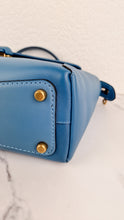 Load image into Gallery viewer, Coach 1941 Courier Carryall in Pacific Blue Smooth Leather Tophandle Crossbody Bag Satchel - Coach 88348