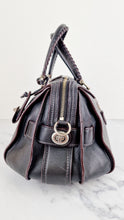 Load image into Gallery viewer, Coach Ace Satchel in Black Smooth Leather with Whipstitch Detail Handbag Crossbody - Coach 37017