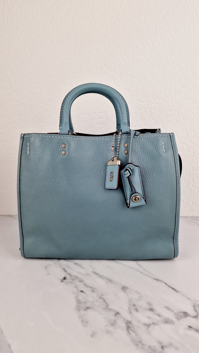 COACH シルバー シーケンス パーティーバッグ COACH Swinger Bag H2048 C0638 Cream Leather Shoulder Bag